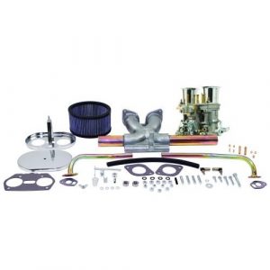EMPI 44mm HPMX Single Carburetor Kit : Dual Port, Fits Type 1