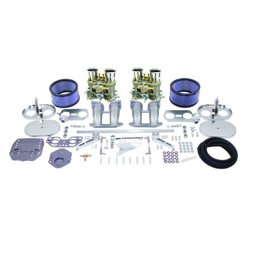 EMPI 40mm HPMX Dual Carburetor Kit : Dual Port, Fits Type 2, 4 and 914