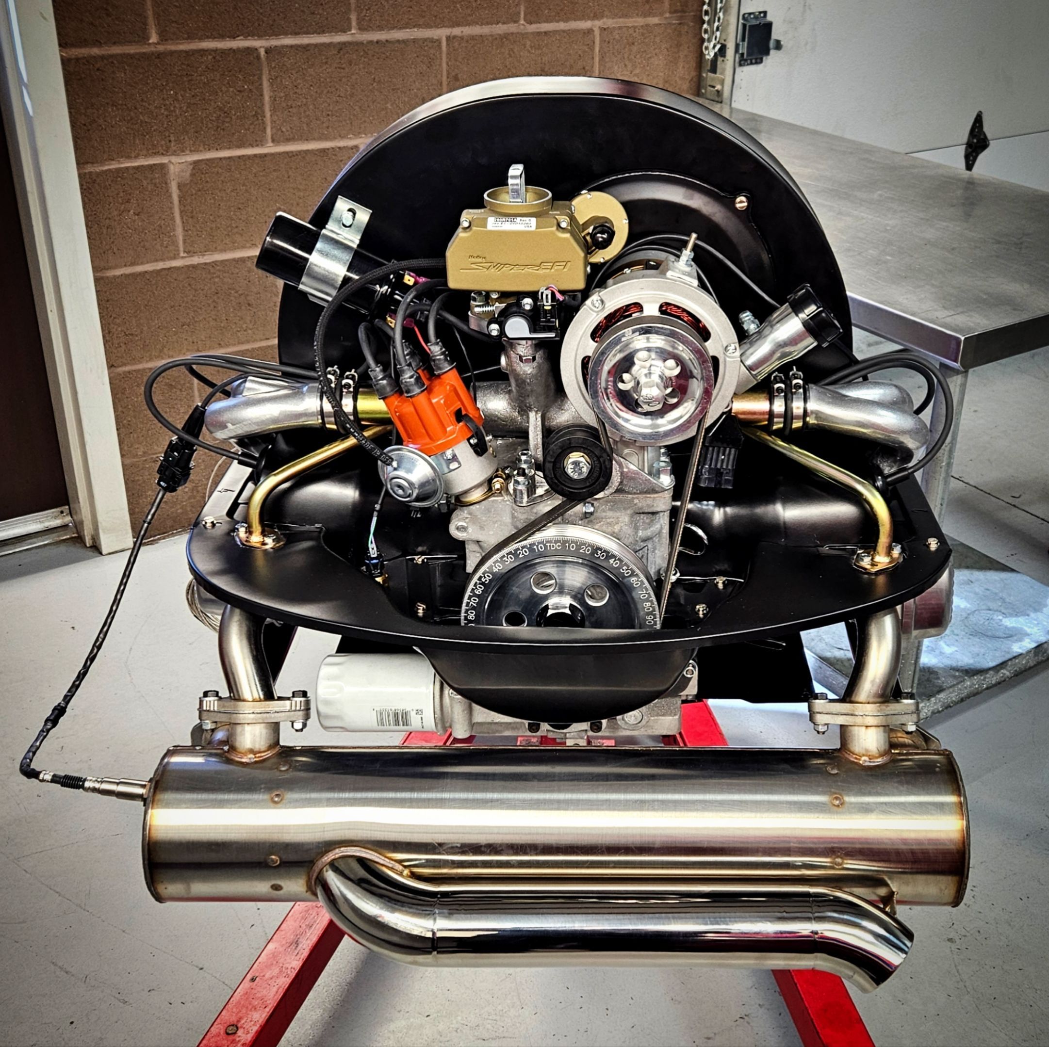 Red-E Motorsports "HD Type 2-Liter" Transporter Turnkey Engine.