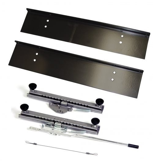 Universal Seat Slider & Mounting Plate,Pr. (1-seat)