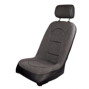 Black Vinyl / Black Fabric