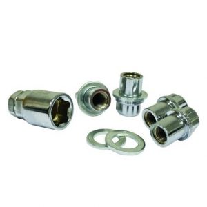 M12-1.5, Mag Nut, Set of 4