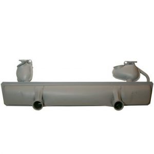 Muffler, Right Side Heat Riser
