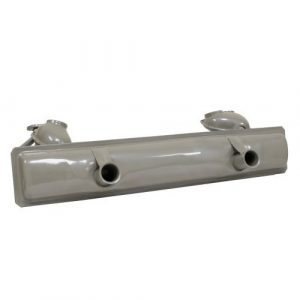 Euro-Made Stock Replacement Muffler Type 1, 40HP/1200cc (Ref. P/N: 111 251 051H)