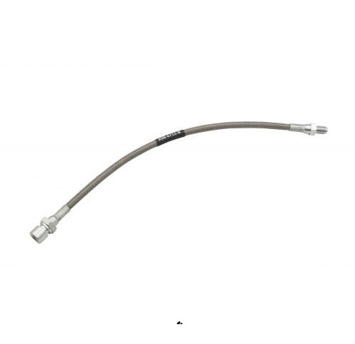 Braided S/S Brake Line, Front, M/F, 380mm (15")