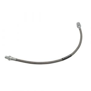 Braided S/S Brake Line, Front, M/F, 440mm (17.32")