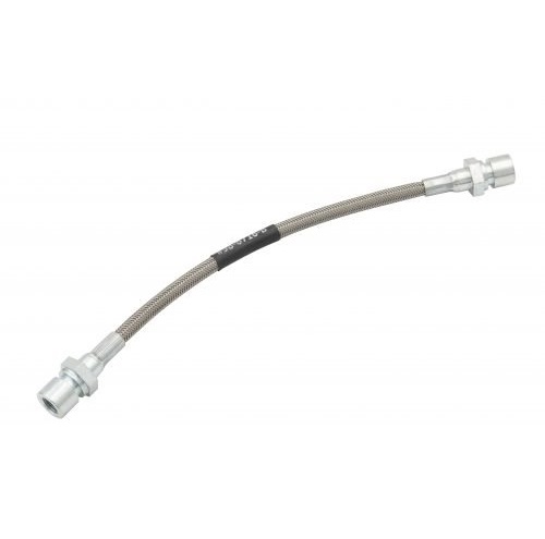 Braided S/S Brake Line, Rear, F/F, 270mm (10.63")