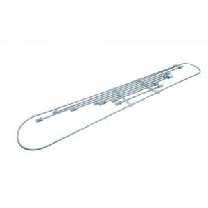 Steel Brake Line Kit Type 1 to 66 (7 Pieces)