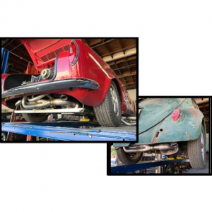 Corner Exit, Angle cut, Beetle and Ghia