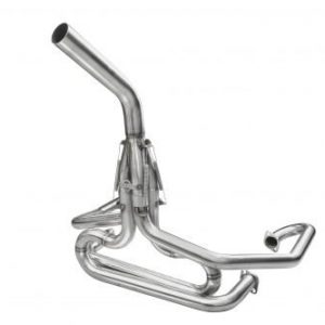 BUGPACK Stainless Steel Competition Exhaust with Straight Stinger (Choose Diameter)