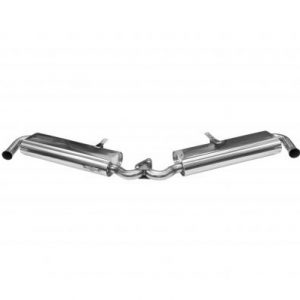 BUGPACK Dual Quiet Muffler for Merged Headers