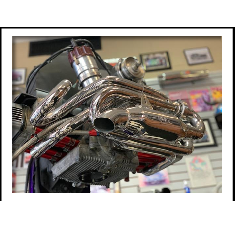 1 7/8’’ x 2 ½’’ “Mini-Bombshell” Muffler.