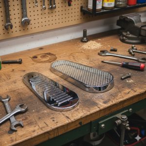 Chrome Pulley Guards (Choose Style)