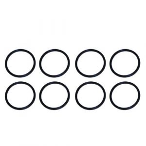 Spiral Lock Piston Pin Retainers, Set of 8