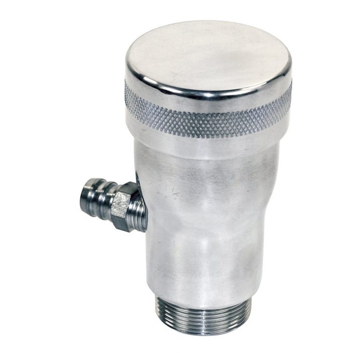 Billet Oil Filler with Smooth Cap & with Vent