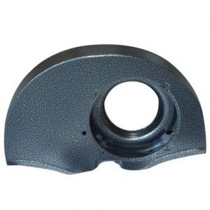 36HP Dog House Shroud, w/o Heat Ducts Silver Powder Coat Finish