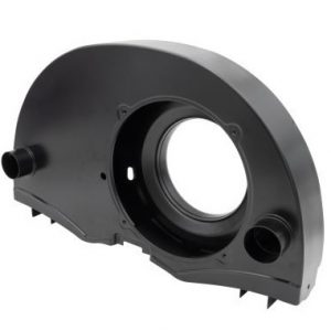 Super Shroud Early 36 HP Style w/Fresh Air Heat Duct, Black