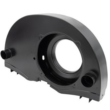 Super Shroud Early 36 HP Style w/Fresh Air Heat Duct, Black