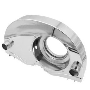 Super Shroud Late 36 HP Style w/Fresh Air Heat Duct, Chrome