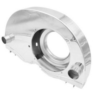 Super Shroud Early 36 HP Style w/Fresh Air Heat Duct, Chrome