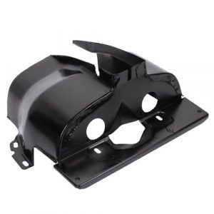 Single Port Shrouds, Black, Pair