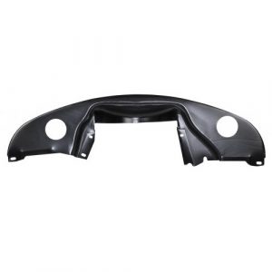 Rear Tin, with Hose, without Heat Riser, Black