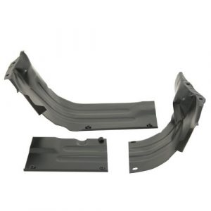 Heater Channel Kit, 3 pcs., Black