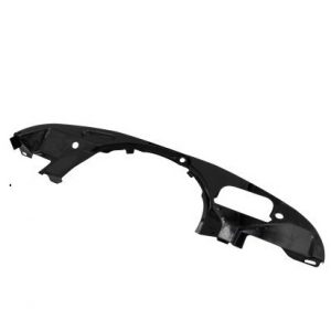 Front Engine Cover Late, Powder Coated Black