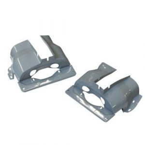 Dual Port Shroud Pair, Gray Finish