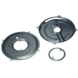 Alternator / Generator Tin 3-Piece, Powder Coated Silver