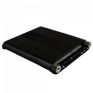 96-Plate Oil Cooler with Brackets 11” x 12” x 1.5”