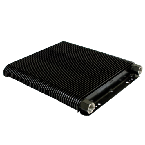 96-Plate Oil Cooler with Brackets 11” x 12” x 1.5”