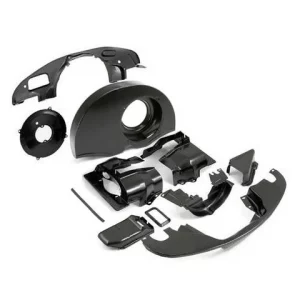 Black 36HP Dog House Tin Kit W/O Ducts With Preheat