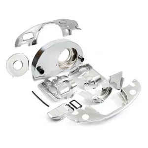 Chrome 36HP Dog House Tin Kit With Ducts With Preheat