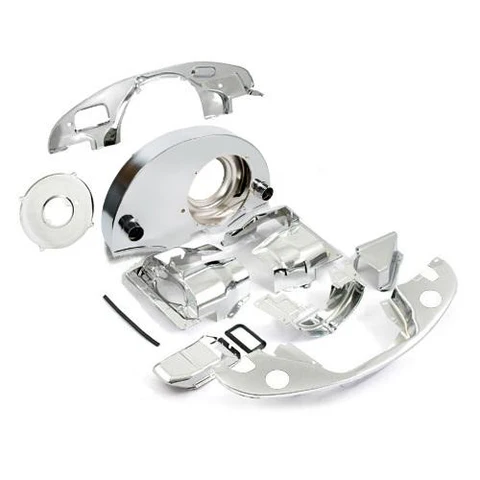 Chrome 36HP Dog House Tin Kit With Ducts With Preheat