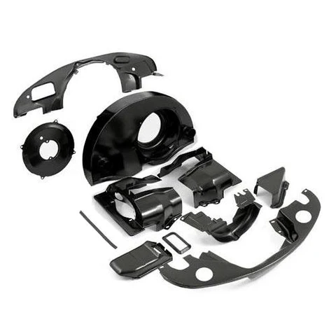 Black 36HP Dog House Tin Kit With Ducts With Preheat