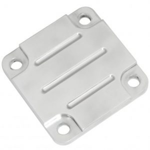 Billet Aluminum Oil Pump Cover, 8mm, without Full Flow or Fitting