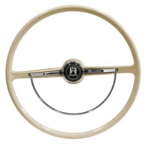 Complete Steering Wheel Kit, Ivory