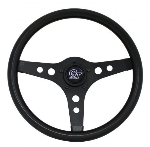 GT Sport Thick Foam, Black Spoke, 13" Dia., 3.50" Dish / 4 ⅛"
