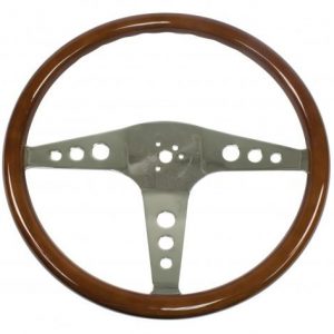 457mm Type 2 Wood Steering Wheel Only