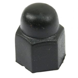 Black Wheel Bolt Cap - Each