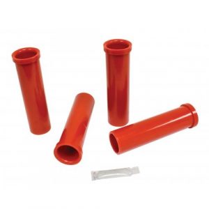 Bushing Kit, In / Out, Micarta Link Pin, Red