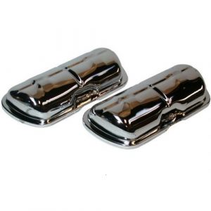 Chrome Clip On Valve Covers