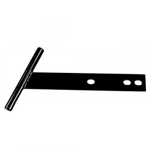 T Bars, Black, thru '67 T-1, Pair
