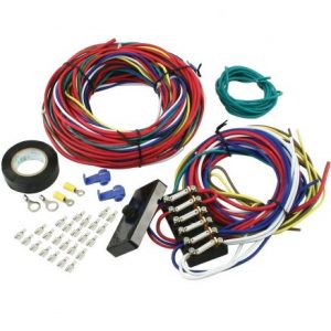 Universal Wire Harness with Fuse Box