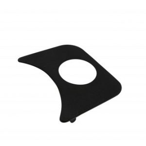1 Gauge Hole Panel, Black