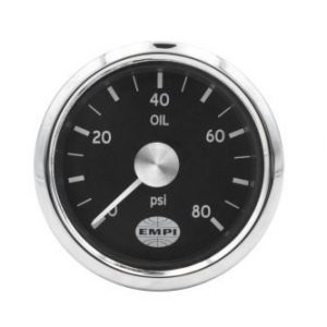 Oil Pressure Gauge (0-80 PSI)