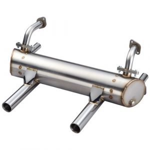 Type 1 Engine, High Performance Sport Muffler for 25HP & 36HP, Apron WITHOUT Cutouts