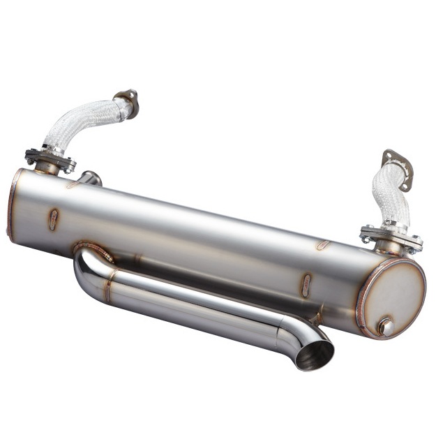 Superflow Bay Window Lowered Bus Hidden Tail Pipe Muffler