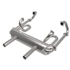38mm Super Sport EL SS143 Exhaust System, Beetle, 50/35 Tips